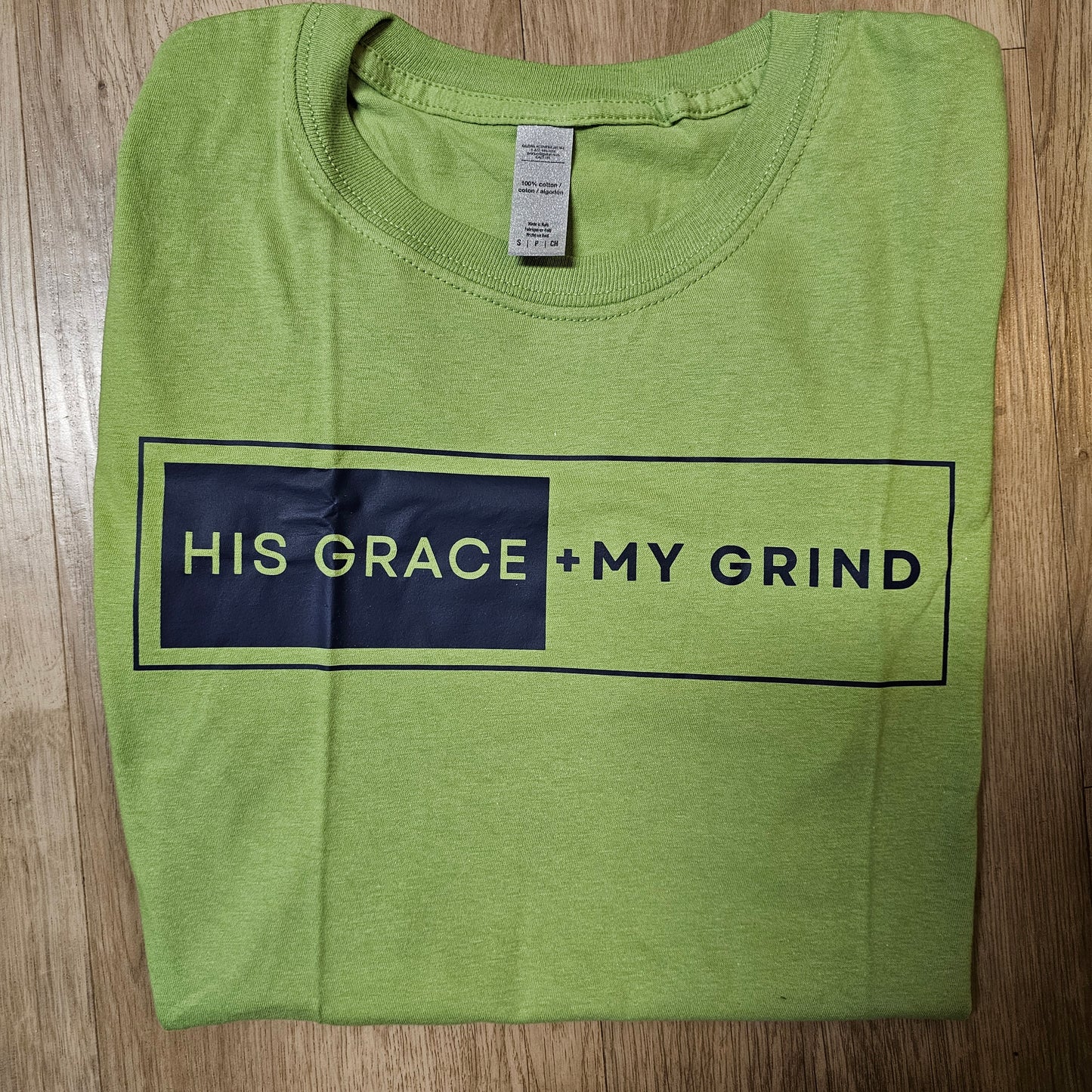 His Grace My Grind - T-Shirt