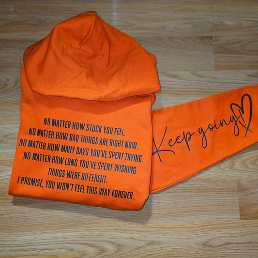 Keep Going Hoodie