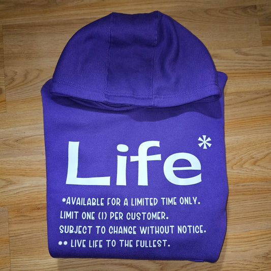 LIFE Hoodie - Purple