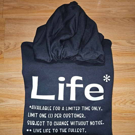 LIFE Hoodie - Black
