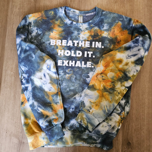 BREATHE IN - Sweatshirt (TIE DYE)