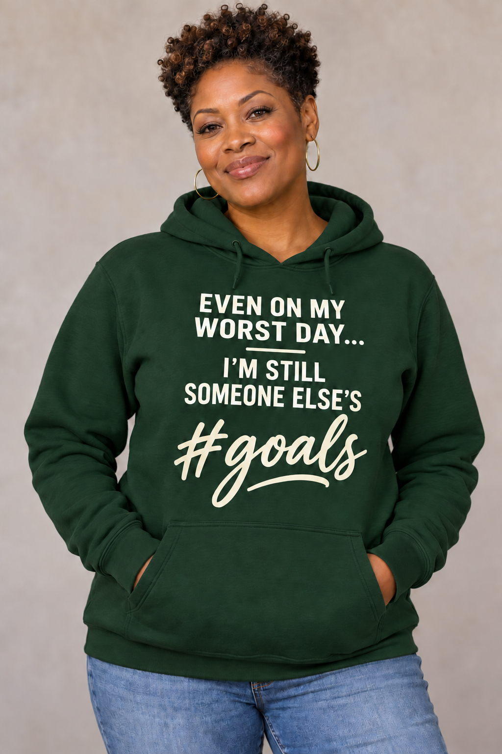 Someone Else's Goals Hoodie - Green
