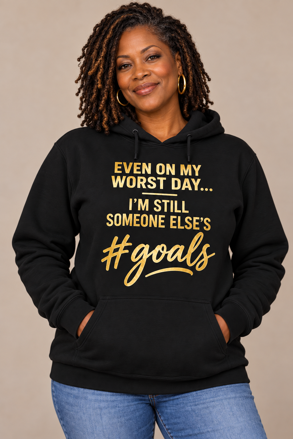 Someone Else's Goals Hoodie - Black