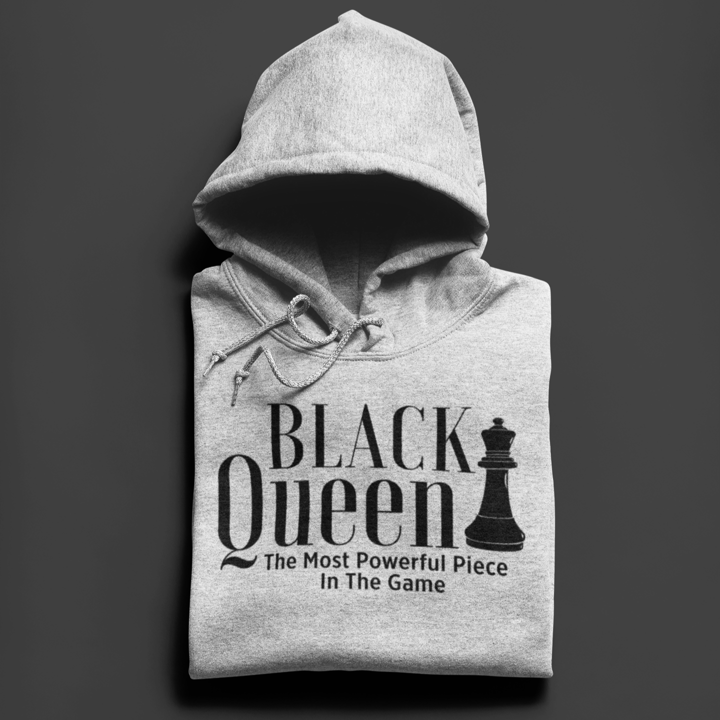 Black Queen - Hoodie (GRAY)