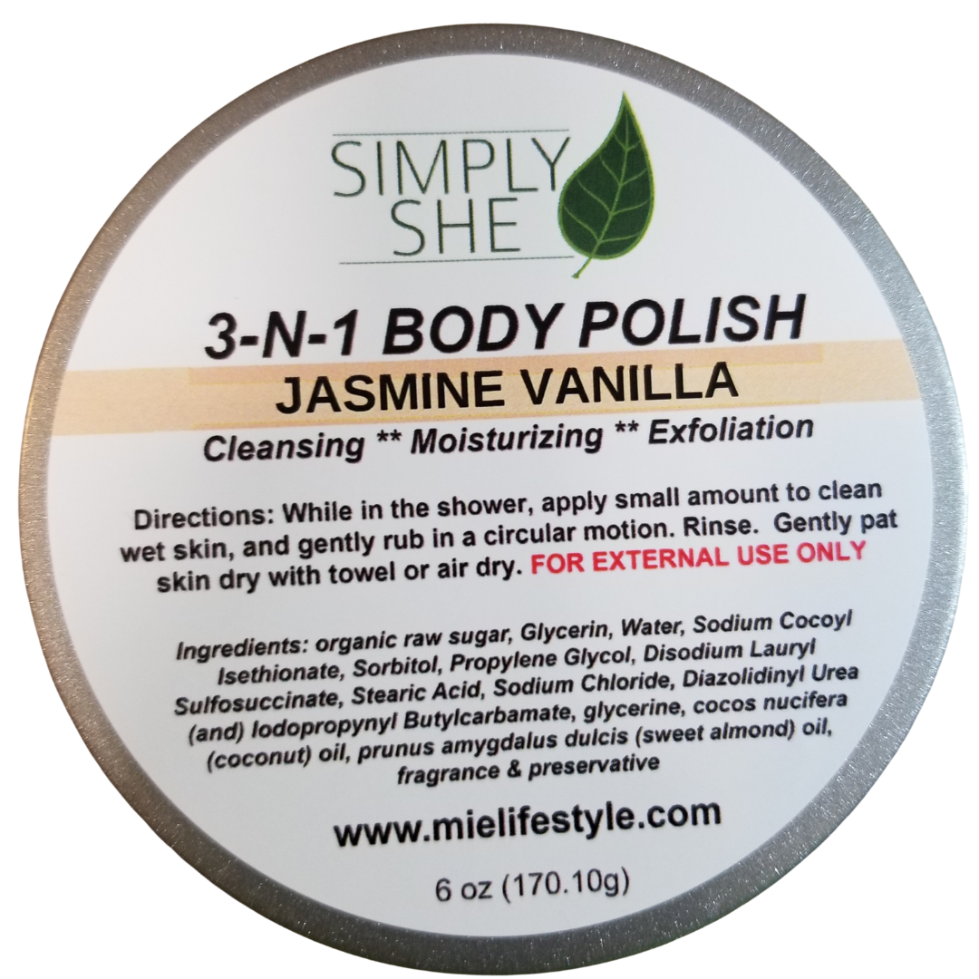 3-N-1 Body Polish - Jasmine Vanilla