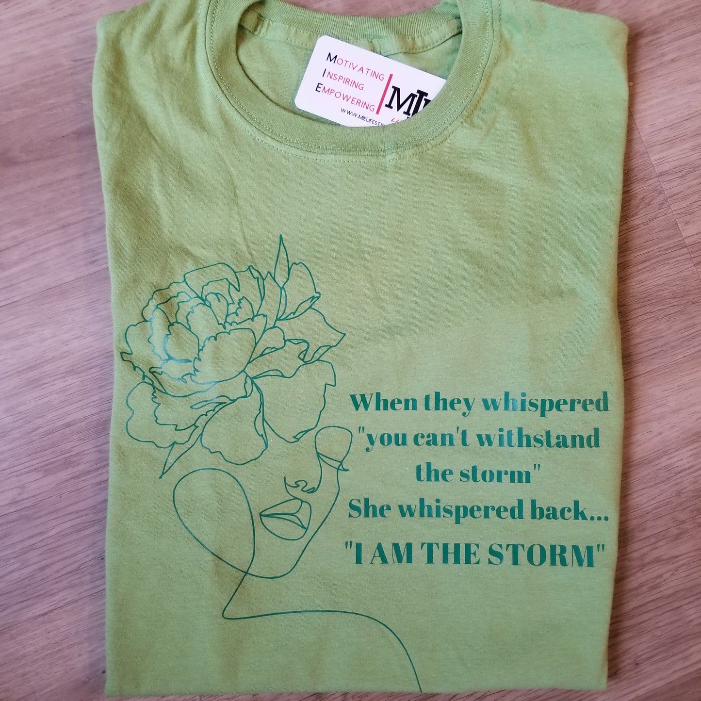She Whispered I Am The Storm - T-Shirt